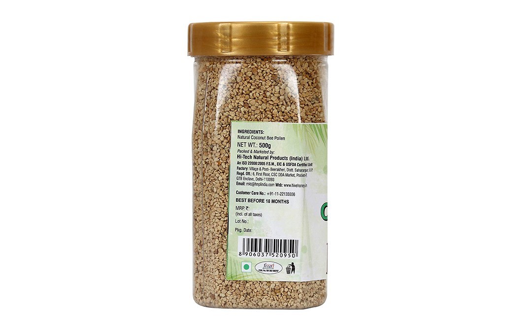 Superbee Coconut Bee Pollen    Plastic Jar  500 grams